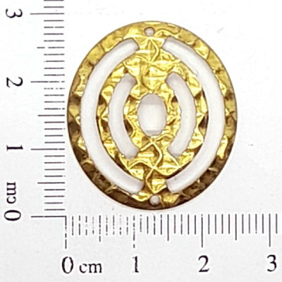 AC LATÃO REDONDO G TXT VZD LATERAIS 2 FUROS