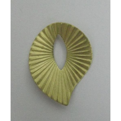 AC LATÃO FOLHA DIREITO EFEITO 3D S/ FURO