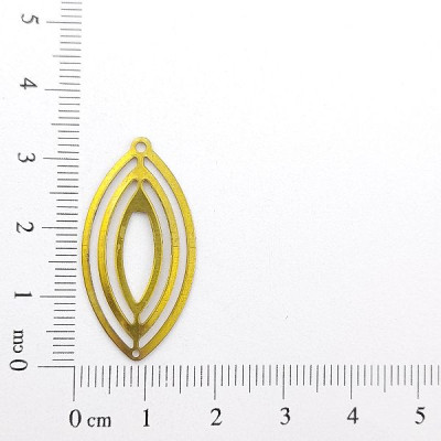 AC LATÃO NAVETE GIRA VZD 2 FUROS