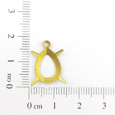 AC LATÃO CHATÃO GOTA 10X14 1 ARG