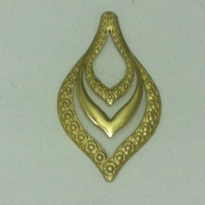 AC LATÃO GOTA VZD TXT LATERAIS S/ FURO