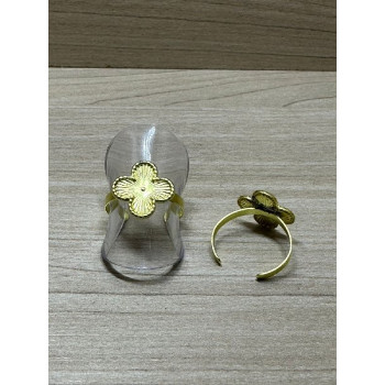 ANEL REGULAVEL FLOR SEM RESINA