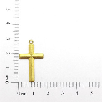 AC LATÃO CRUZ M QUADRADA LISA 1 ARG