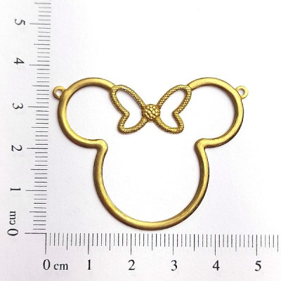 AC LATÃO MINNIE G LAÇO VZD TXT 2 ARG