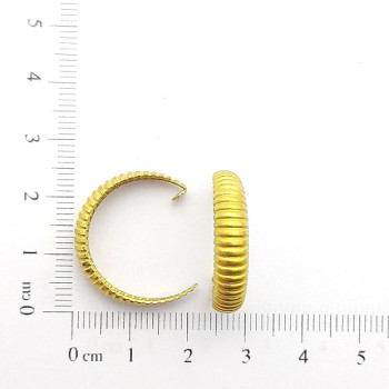 AC LATÃO ARGOLA NAVETE M TXT LINHAS