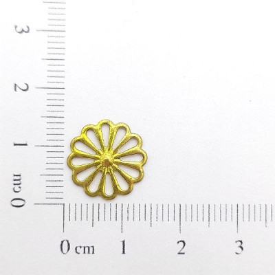 AC LATÃO MARGARIDA MIOLO TXT S/ FURO