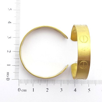 AC LATÃO ARGOLA PARAFUSO RETA