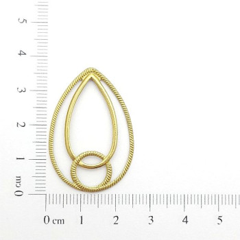 AC LATÃO GOTA EM FIO TXT S/ FURO