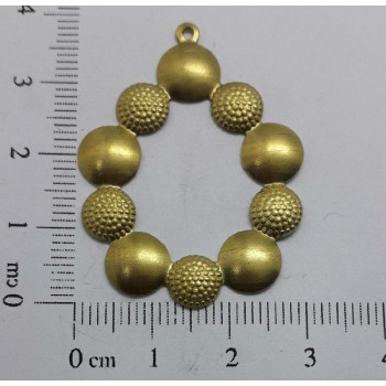 AC LATÃO REDONDOS INTERCALADOS LISO TXT 1 ARG