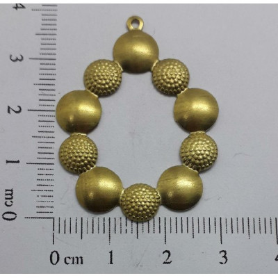 AC LATÃO REDONDOS INTERCALADOS LISO TXT 1 ARG