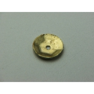 AC LATÃO LANTEJOULA 1 FURO CENTRO