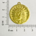 AC LATÃO REDONDO 30MM FACE DE CRISTO 1 ARG
