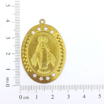 AC LATÃO MEDALHA NSS SRA GRAÇAS ESTRELAS 1 ARG