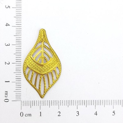 AC LATÃO GOTA TXT VZD S/ FURO