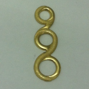 AC LATÃO REDONDO TRIPLO TXT ESQUERDO S/ ARG