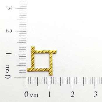 AC LATÃO QUADRADO P VZD TXT S/ ARG