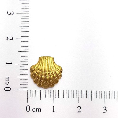 AC LATÃO CONCHA DO MAR S/ FURO