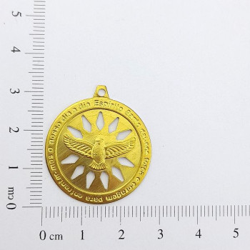 AC LATÃO REDONDO 30MM ESPIRITO SANTO VZD 1 ARG