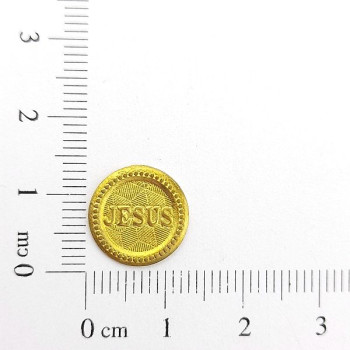 AC LATÃO REDONDO P ESCRITA JESUS S/ ARG