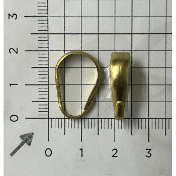 AC LATÃO CONTRA ARGOLA GG ABAULADA