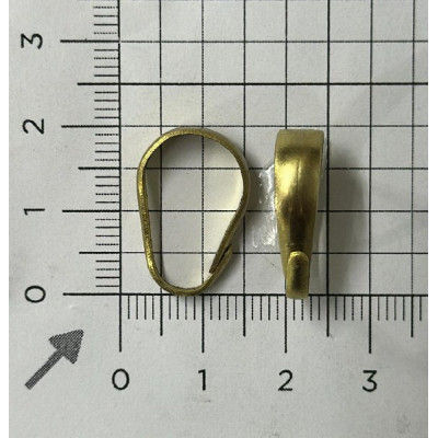 AC LATÃO CONTRA ARGOLA GG ABAULADA