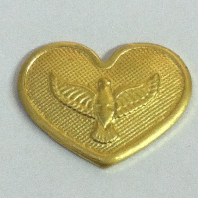 AC LATÃO CORAÇÃO ESPIRITO SANTO S/ ARG