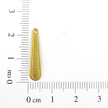 AC LATÃO GOTA FINA COMPRIDA TXT 1 FURO