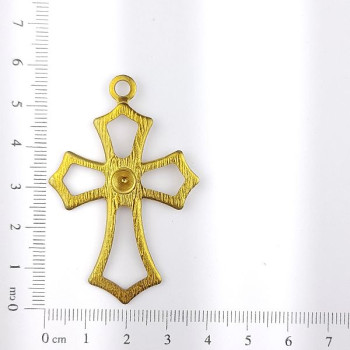 AC LATÃO CRUZ G PONTA TXT MADEIRA VZD STRSS 1 ARG