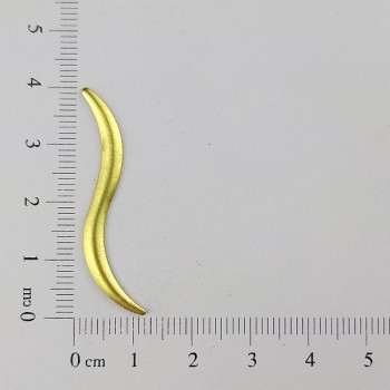 AC LATÃO ONDA LISO ESQUERDO S/ ARG