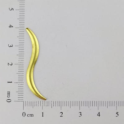 AC LATÃO ONDA LISO ESQUERDO S/ ARG
