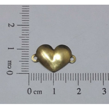 AC LATÃO CORAÇÃO 15MM LISO ABL 2 ARG