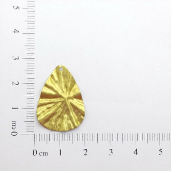 AC LATÃO GOTA M AMASSADA 1 FURO