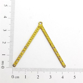 AC LATÃO FORQUILHA ELOS 1 ARG 10 FUROS