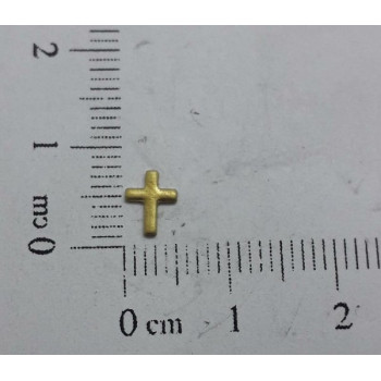 AC LATÃO CRUZ P 7MM LISA ABL S/ FURO