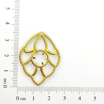 AC LATÃO FOLHA VZD CHATÃO 8MM 1 FURO