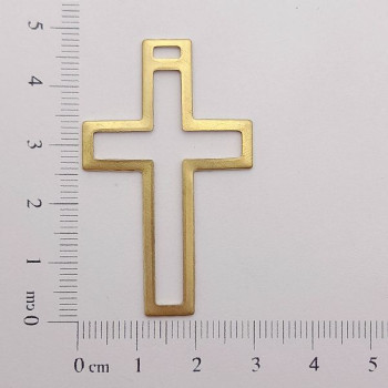 AC LATÃO CRUZ G VZD 1 FURO