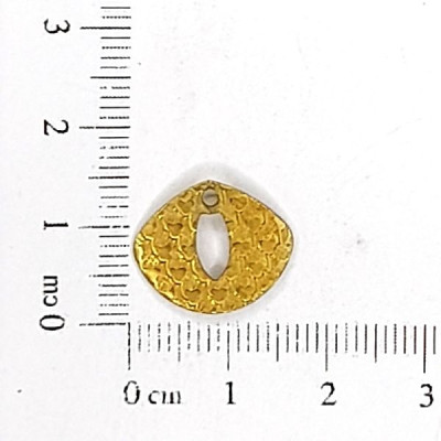 AC LATÃO LEQUE P TXT ELEVADA VZD 1 FURO