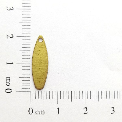 AC LATÃO PRANCHA LISA 1 FURO