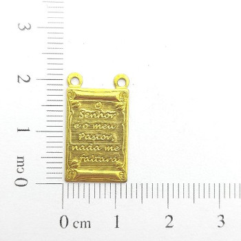 AC LATÃO ESCAPULARIO O SENHOR É MEU PASTOR