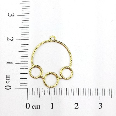 AC LATÃO MEIA LUA REDONDOS VZD 1 ARG