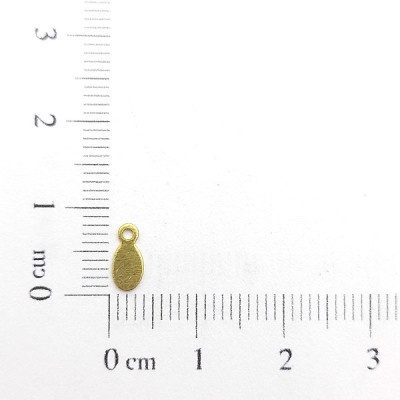 AC LATÃO FINALIZADOR OVAL LISO 1 ARG