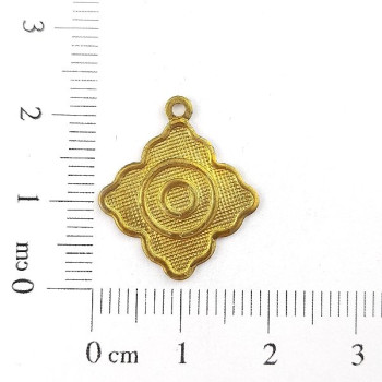 AC LATÃO QUADRADO OLHO GREGO 1 ARG