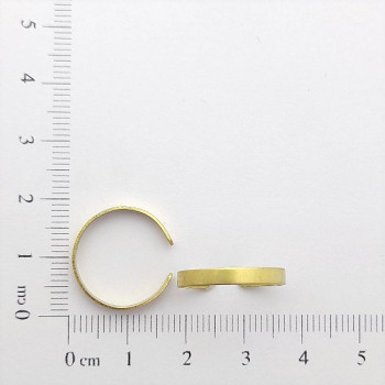 AC LATÃO ANEL FALANGE REGULAVÉL FININHO LISO