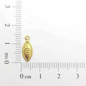 AC LATÃO NAVETE OLHO GREGO P 1 ARG