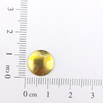 AC LATÃO REDONDO 12MM ABL 1 FURO