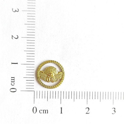 AC LATÃO REDONDO ANJO DA GUARDA VZD S/ ARG