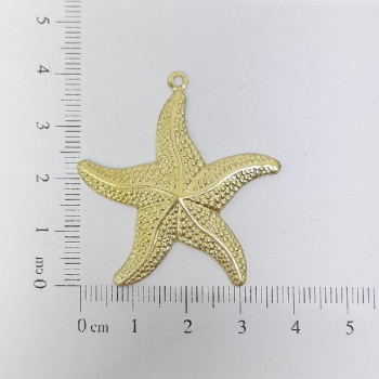 AC LATÃO ESTRELA DO MAR G TXT 35MM 1ARG