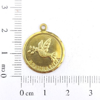 AC LATÃO REDONDO ESPERANÇA 16,5MM 1 ARG