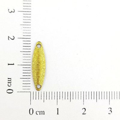 AC LATÃO NAVETE P TXT CHEIA 2 FUROS