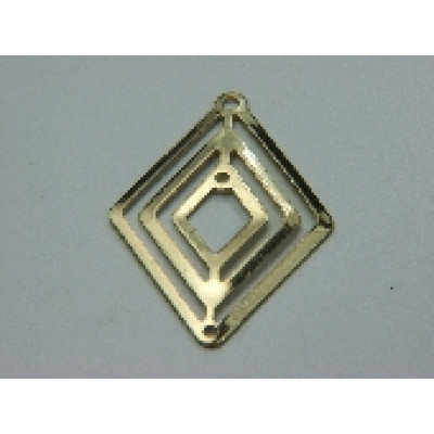 AC LATÃO LOSANGO GIRA VZD 3 FUROS